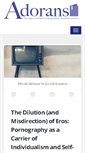 Mobile Screenshot of adorans.org